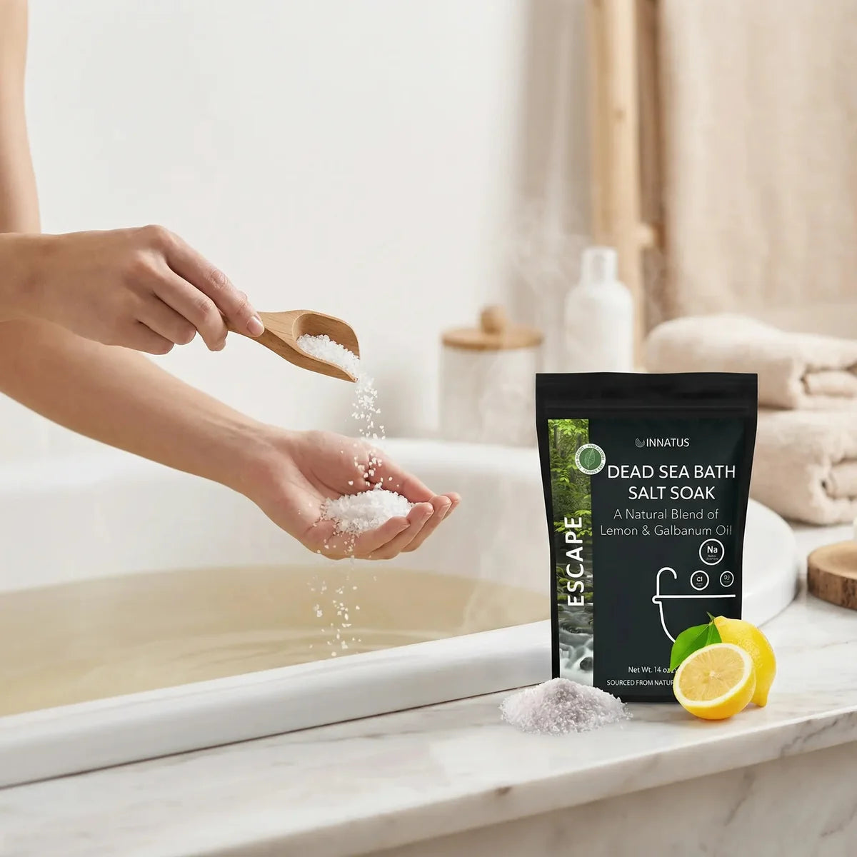 KLINIQ Escape Dead Sea Mineral Bath Soak